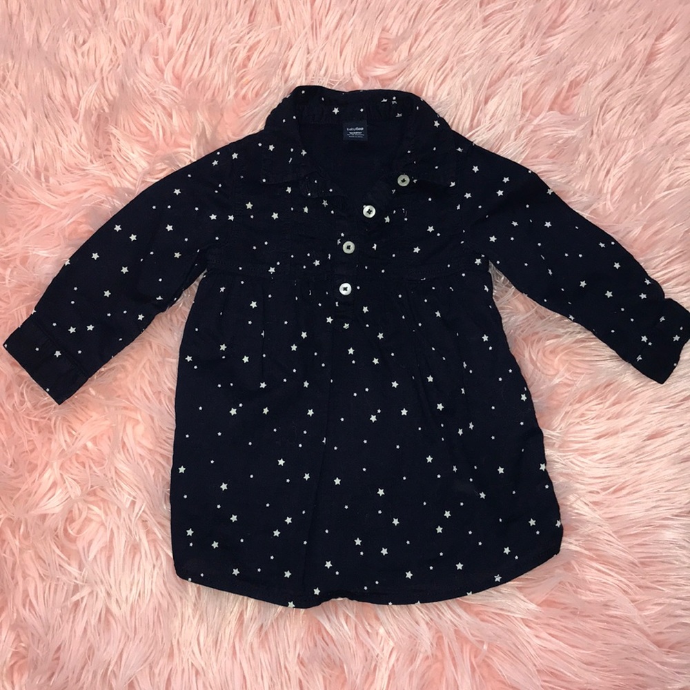 Baby Gap Navy Blue Star Dress/Tunic